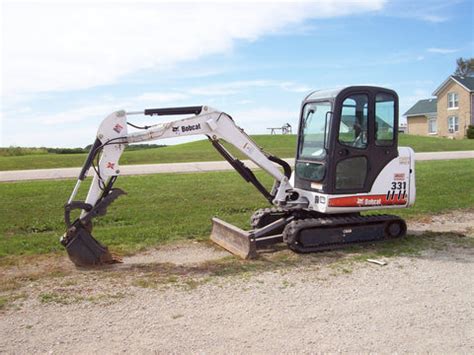 bobcat 331 mini excavator battery|bobcat mini excavator 331 specs.